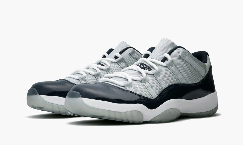 Jordan 11 Retro Low Grey Navy - Hình 3