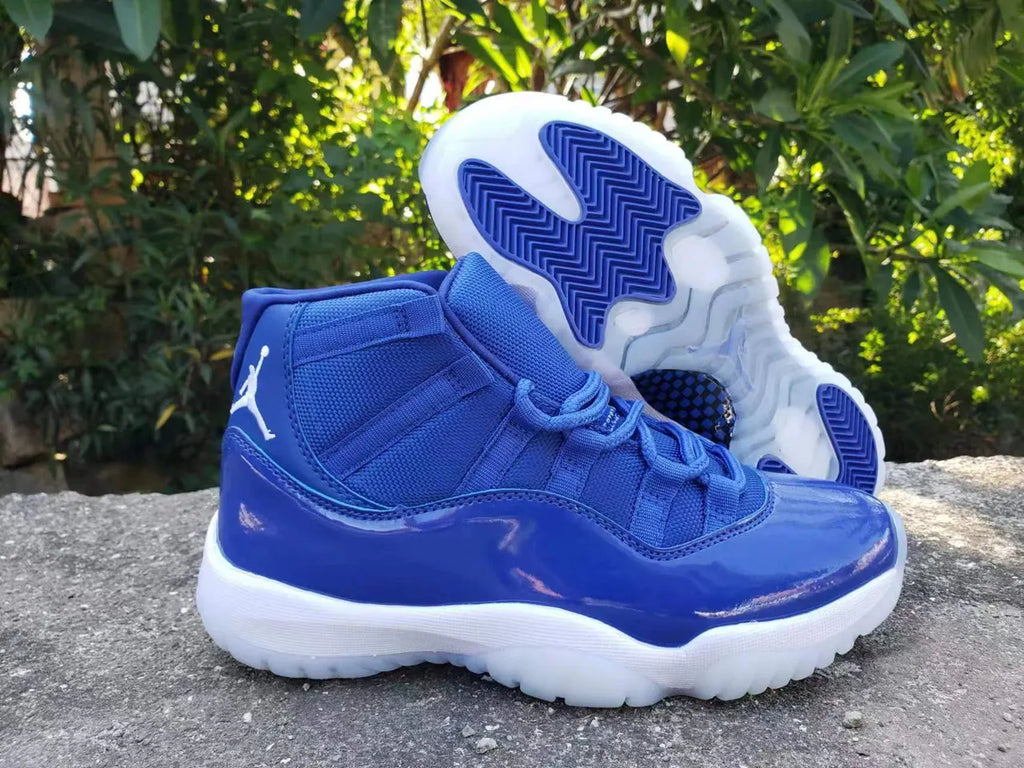 iconic Air Jordan 11 Retro Blue - Hình 4