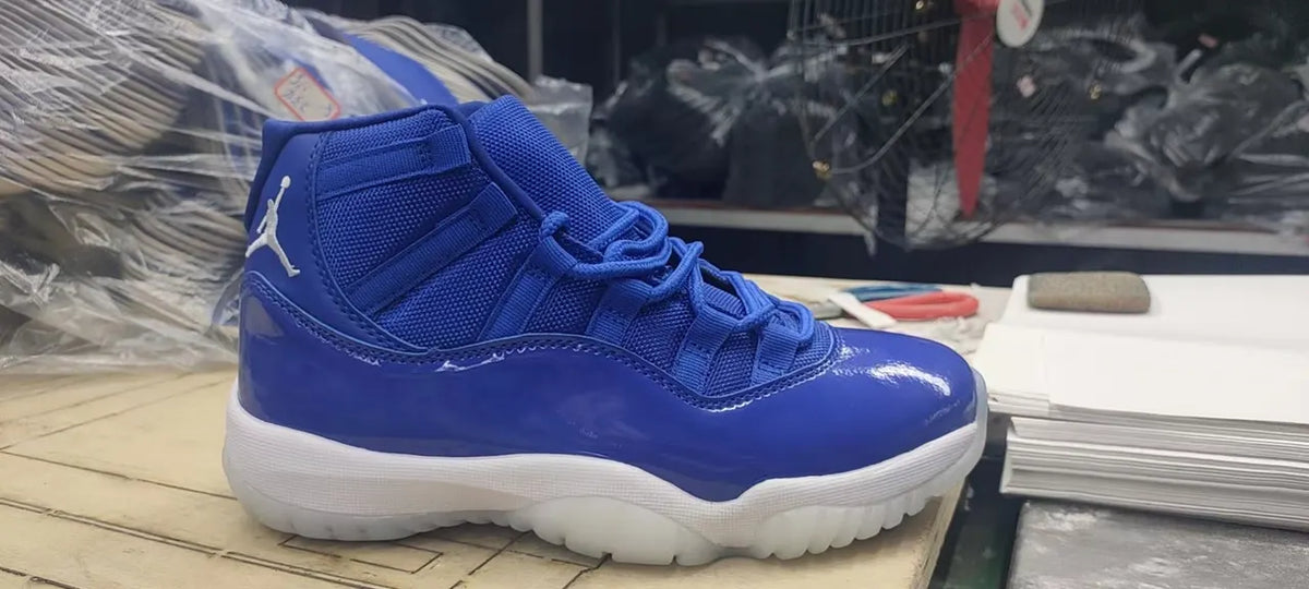 iconic Air Jordan 11 Retro Blue - Hình 5