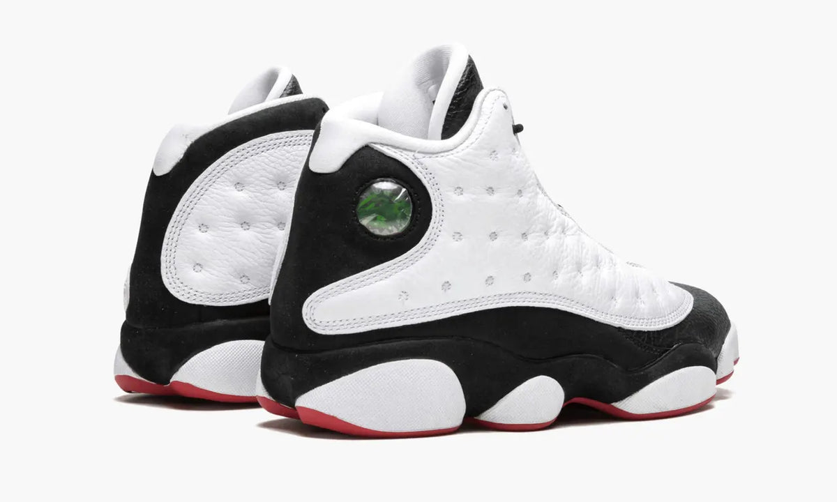 retro high Air Jordan 13 White Black Red - Hình 2