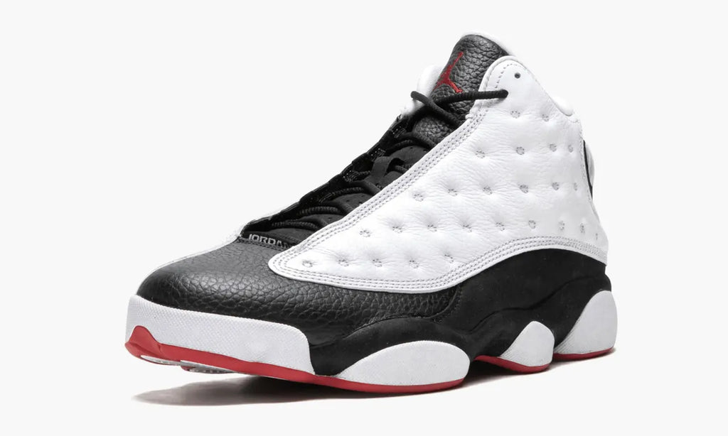 retro high Air Jordan 13 White Black Red - Hình 4
