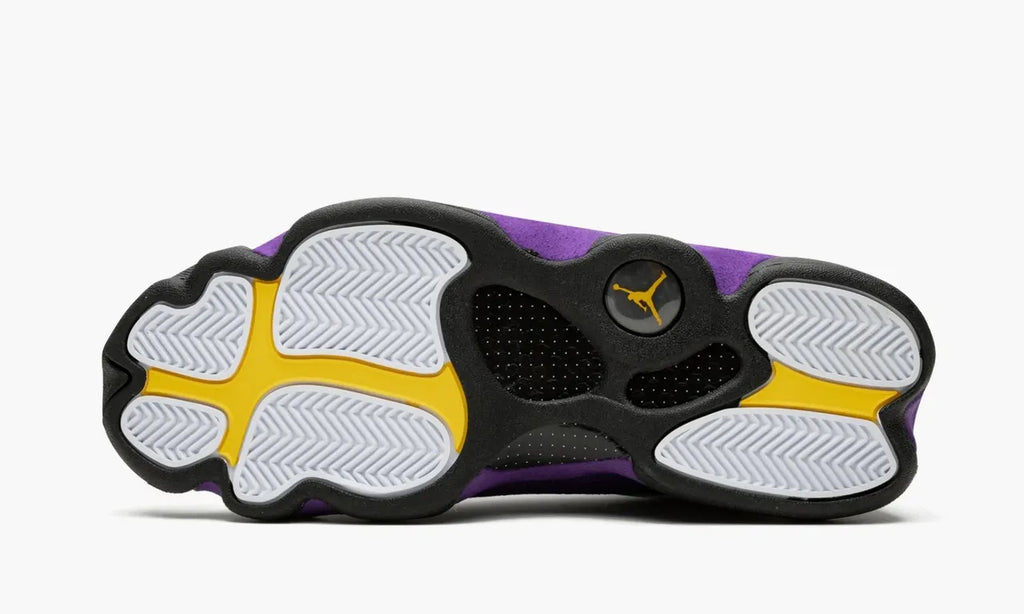 court Air Jordan 13 White Purple - Hình 6
