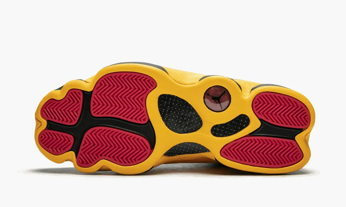 retro Air Jordan 13 Black Yellow - Hình 6