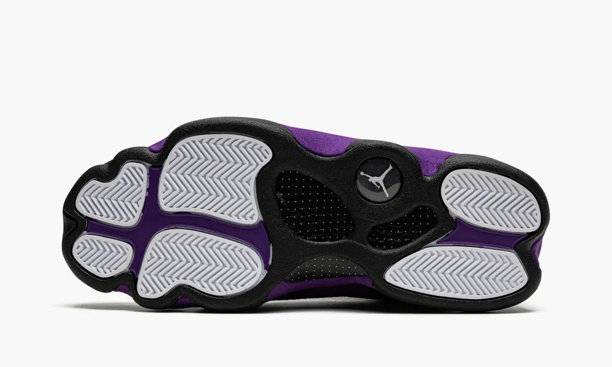 retro Air Jordan 13 Black Purple - Hình 2