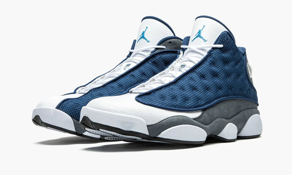navy Air Jordan 13 Brave Blue - Hình 3