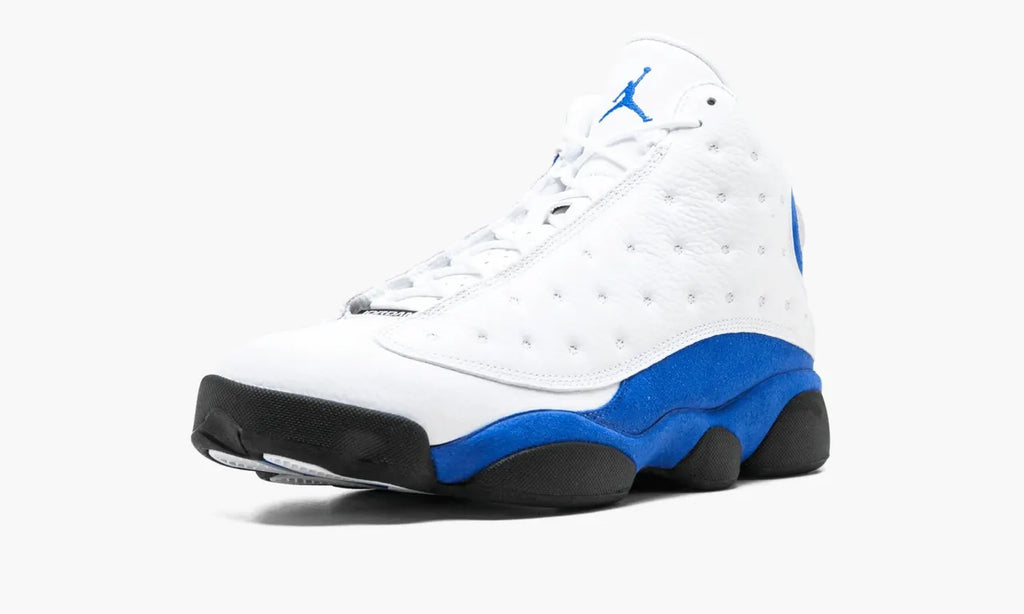 white Jordan 13 Retro Hyper Royal