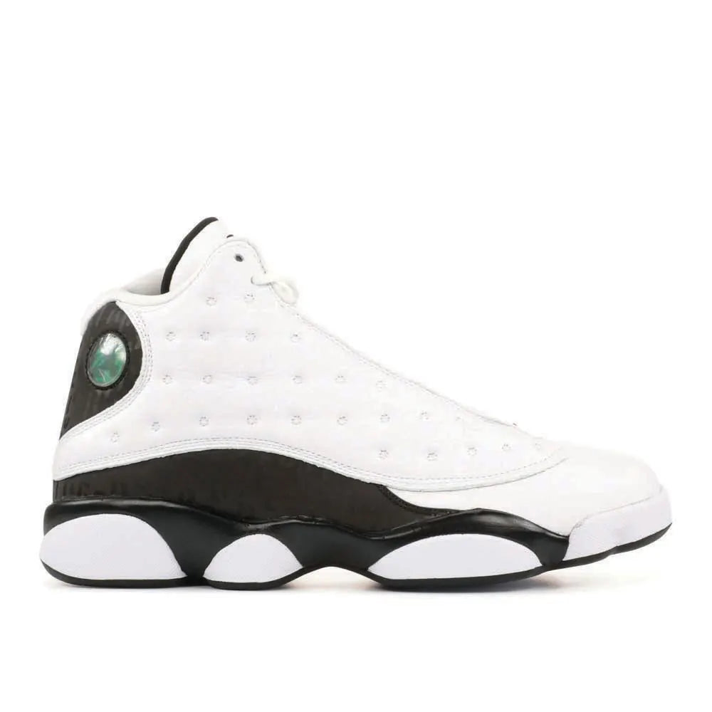 retro authentic Air Jordan 13 White Black