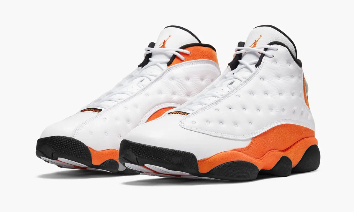 Jordan 13 Retro White/Orange - Hình 2