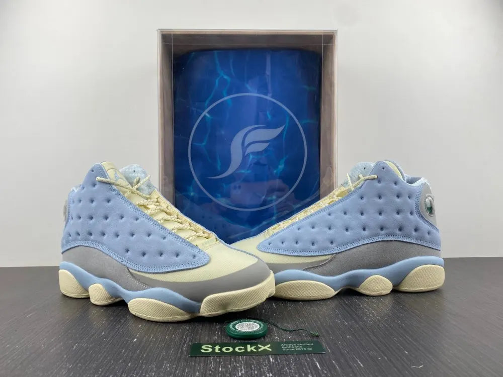 Air Jordan 13 Blue Grey - Hình 15