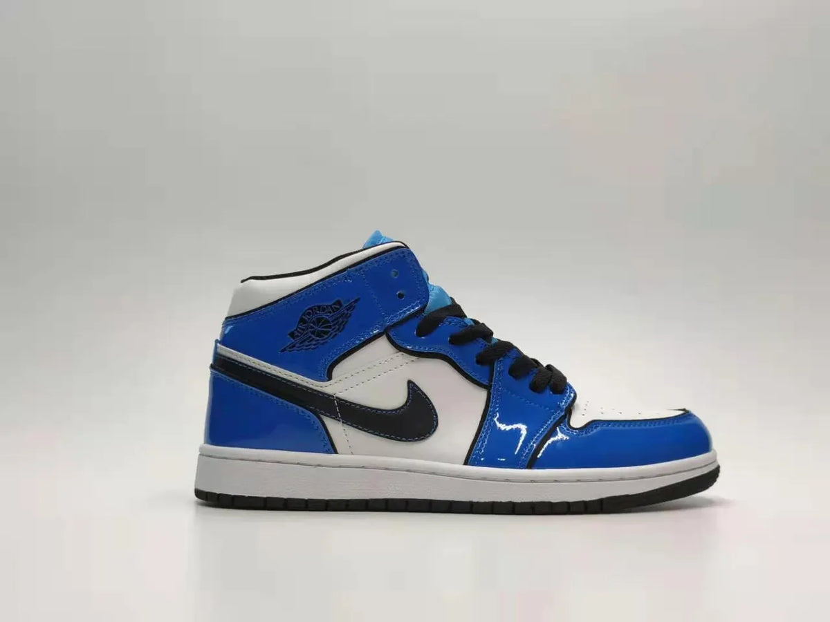 Air Jordan 1 Mid Blue premium - Hình 6