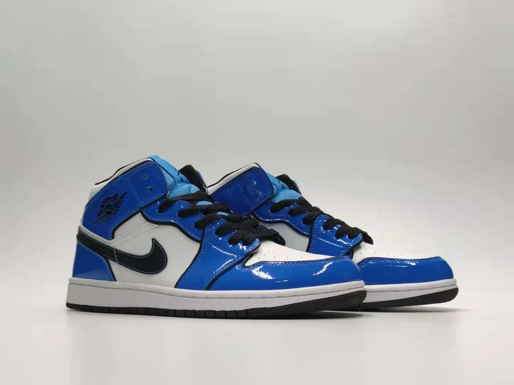 Air Jordan 1 Mid Blue premium