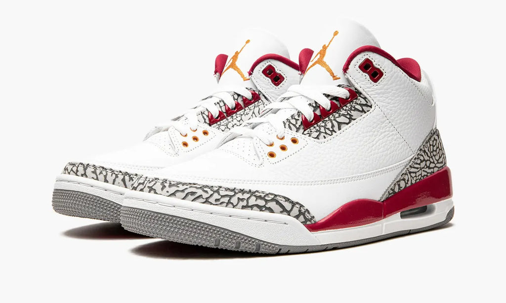 Air Jordan 3 White Maroon - Hình 4