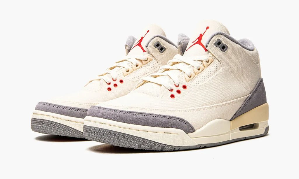 Air Jordan 3 Off-White Canvas - Hình 3