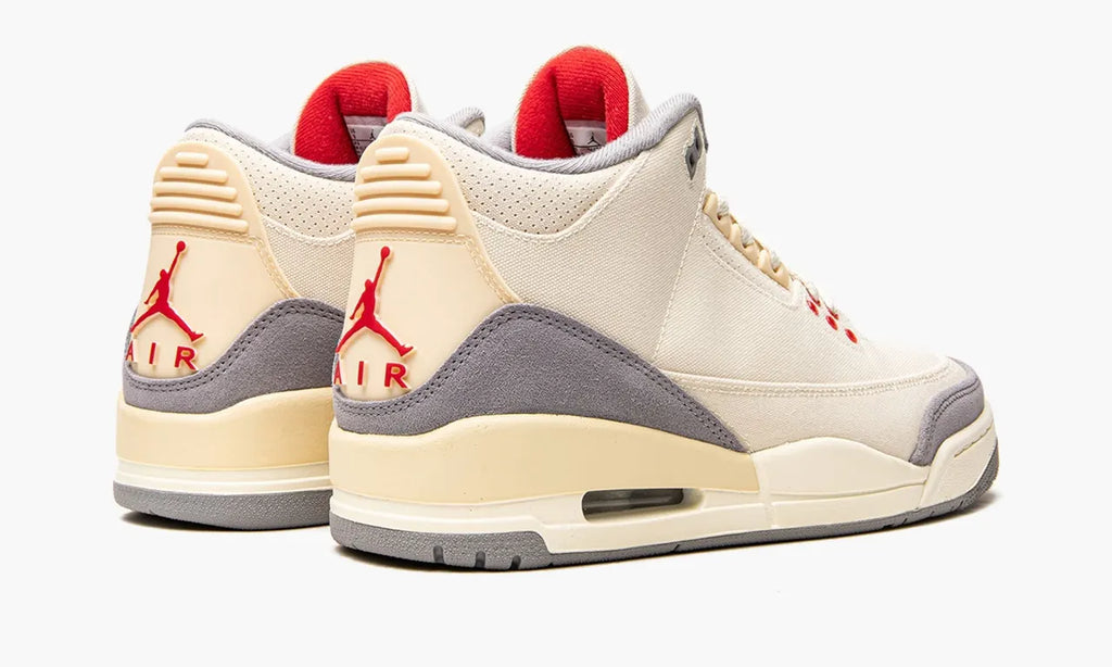 Air Jordan 3 Off-White Canvas - Hình 4