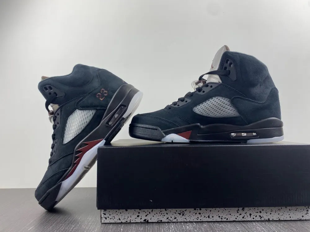 Air Jordan 5 Anthracite premium suede - Hình 5