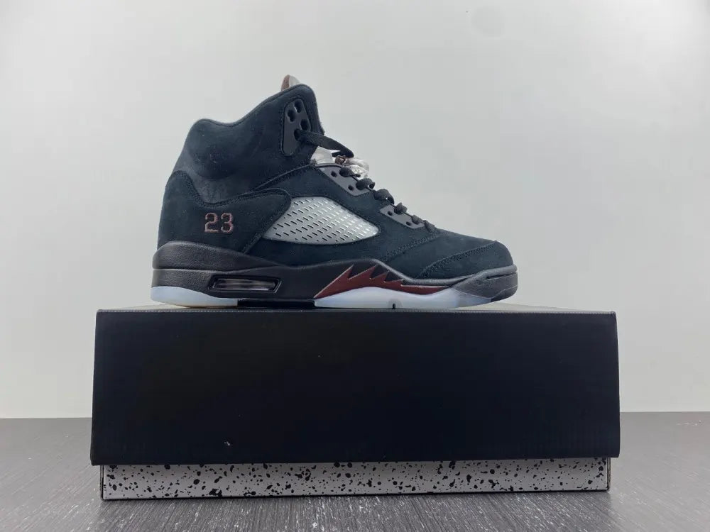 Air Jordan 5 Anthracite premium suede - Hình 2