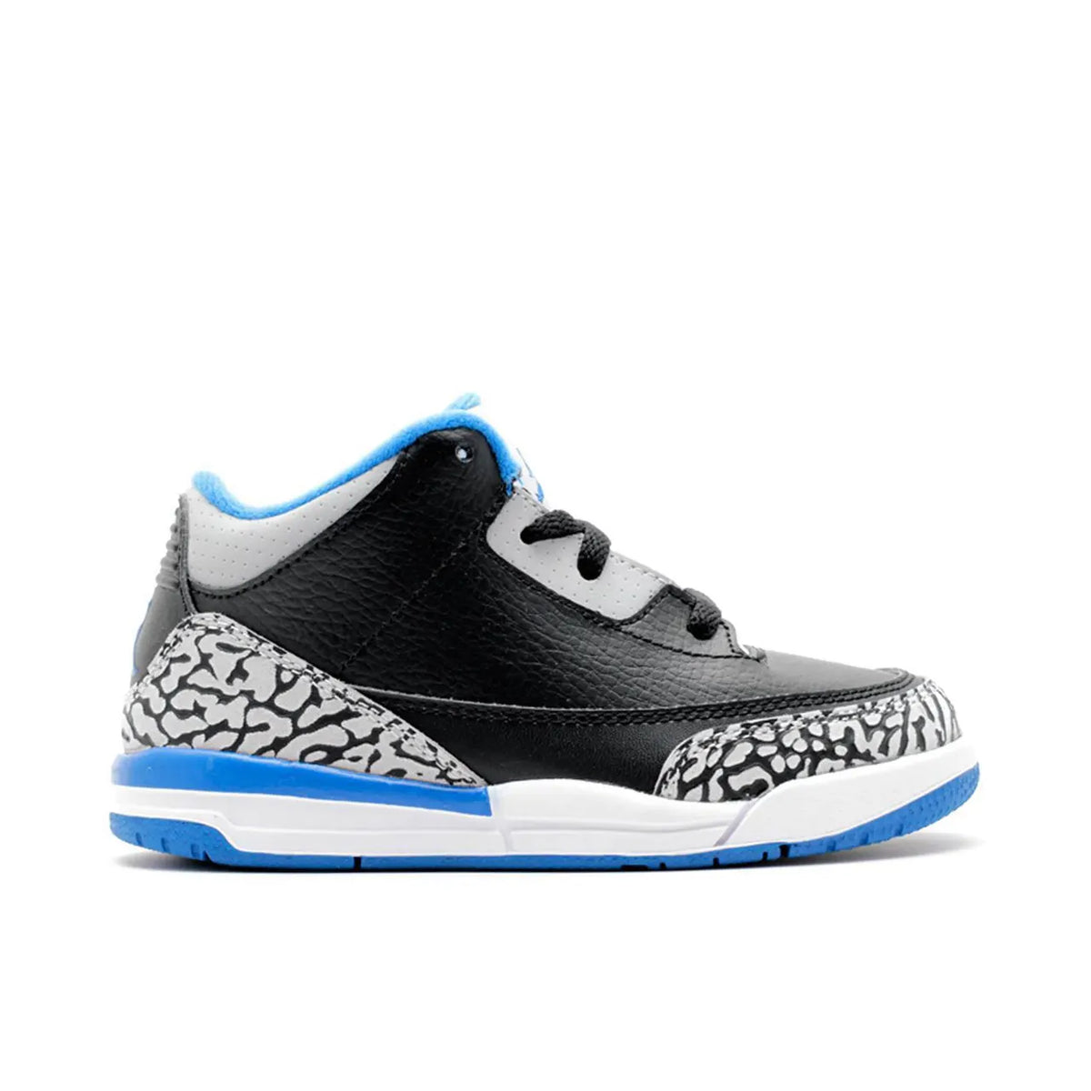 Jordan 3 Retro Black Blue Toddler
