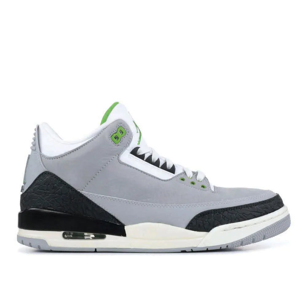 Air Jordan 3 Grey Green