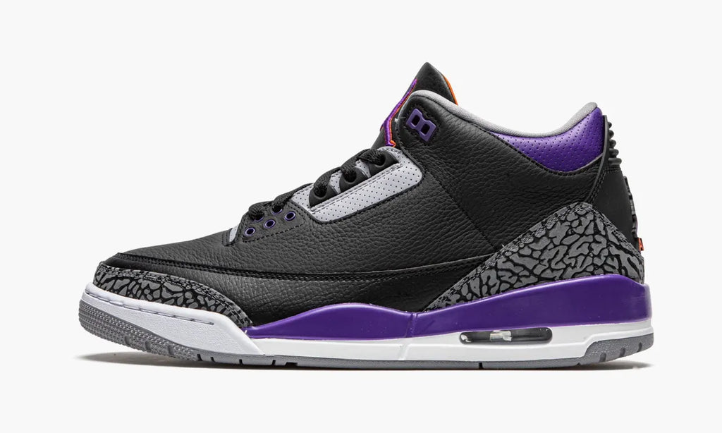 Air Jordan 3 Black Purple - Hình 2