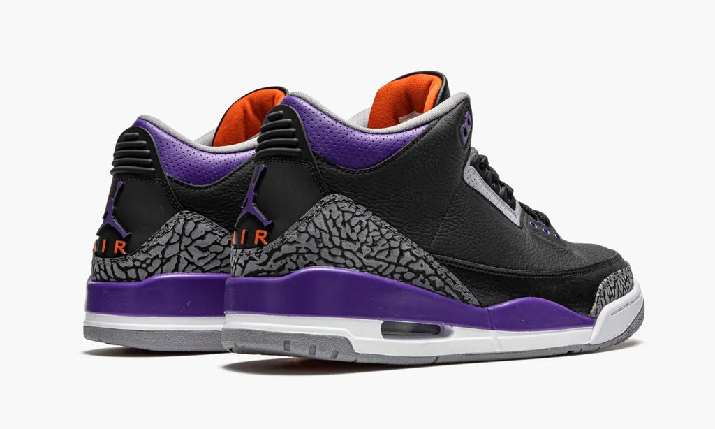 Air Jordan 3 Black Purple - Hình 4