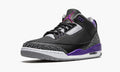 Air Jordan 3 Black Court Purple
