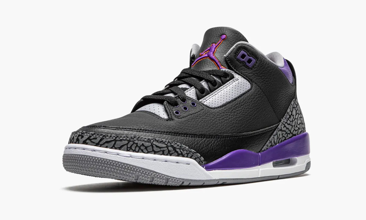 Air Jordan 3 Black Court Purple