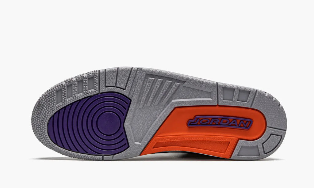 Air Jordan 3 Black Court Purple - Hình 2