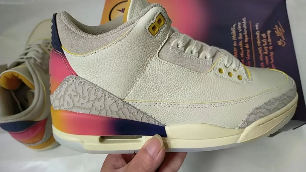 Air Jordan 3 Off White Ivory - Hình 6