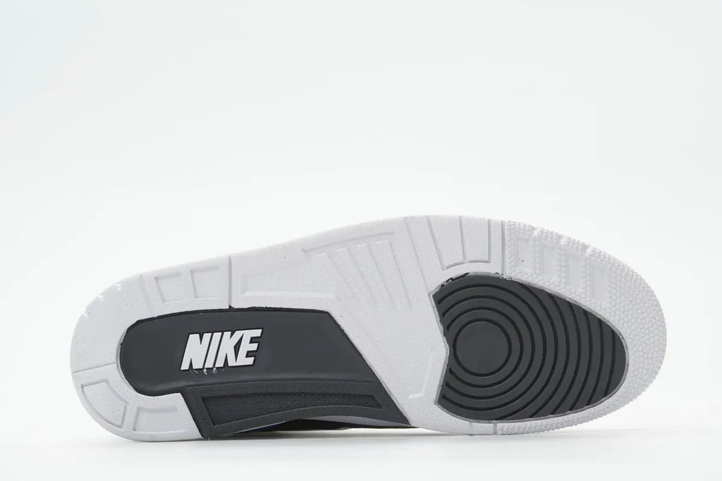 Jordan 3 Retro White Black Blue - Hình 6