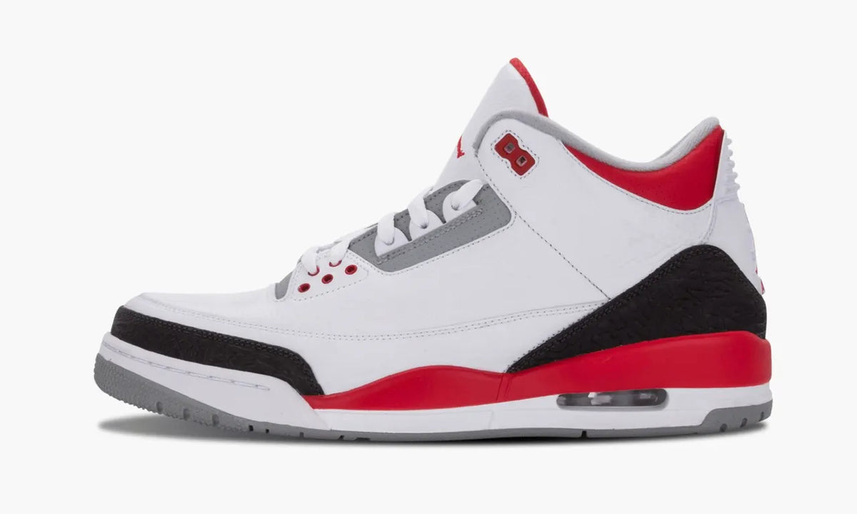 retro Air Jordan 3 Fire Red - Hình 2