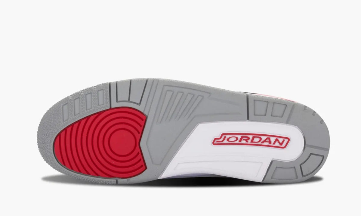 retro Air Jordan 3 Fire Red - Hình 5