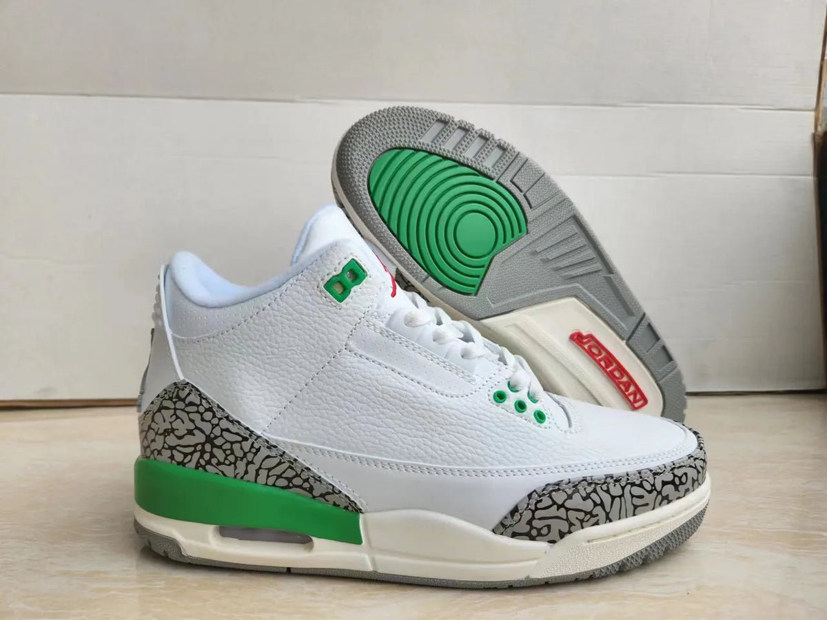 Jordan 3 White Green - Hình 2