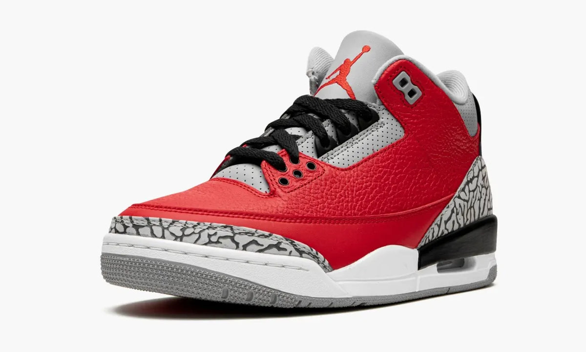 retro Air Jordan 3 Red Cement - Hình 5