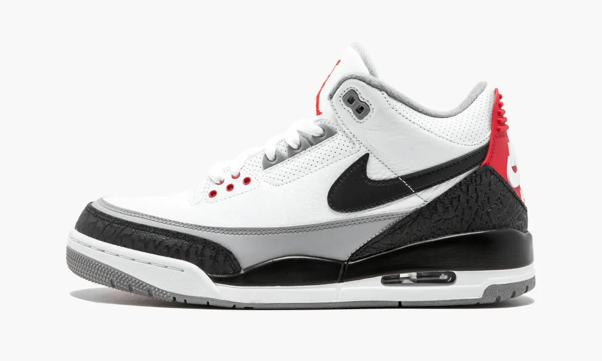retro Air Jordan 3 Cement - Hình 3