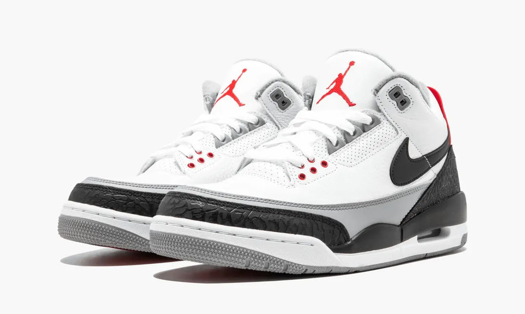 retro Air Jordan 3 Cement - Hình 4