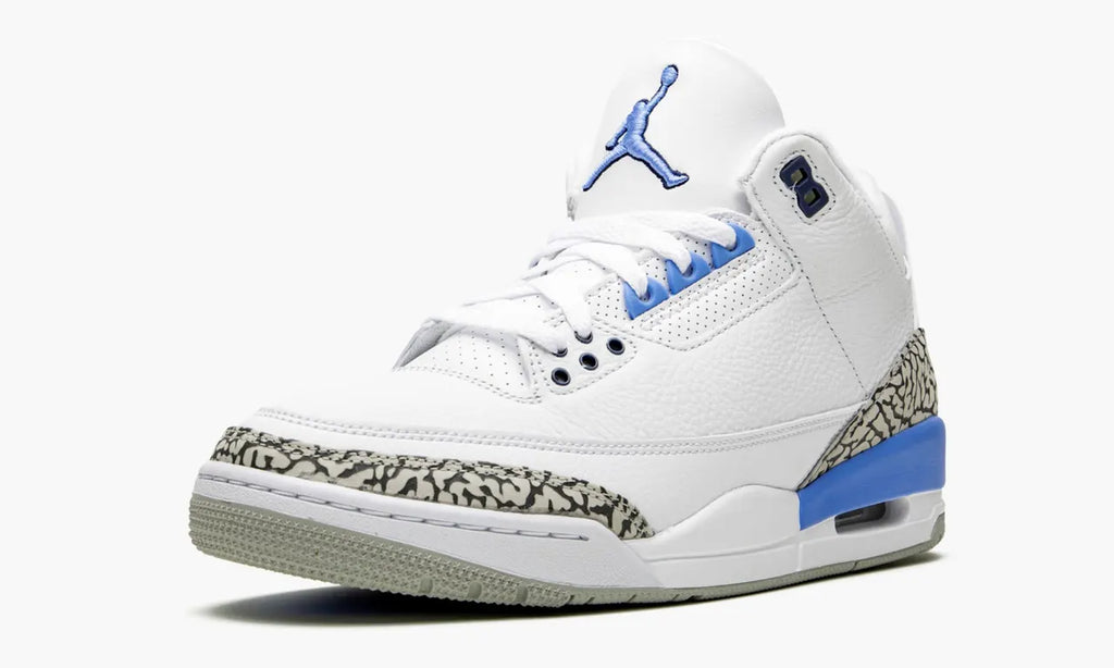 Air Jordan 3 Retro White/Blue - Hình 5