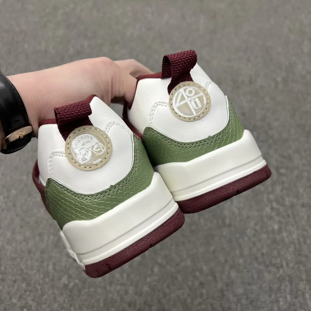 Air Jordan 4 Low White Burgundy - Hình 3