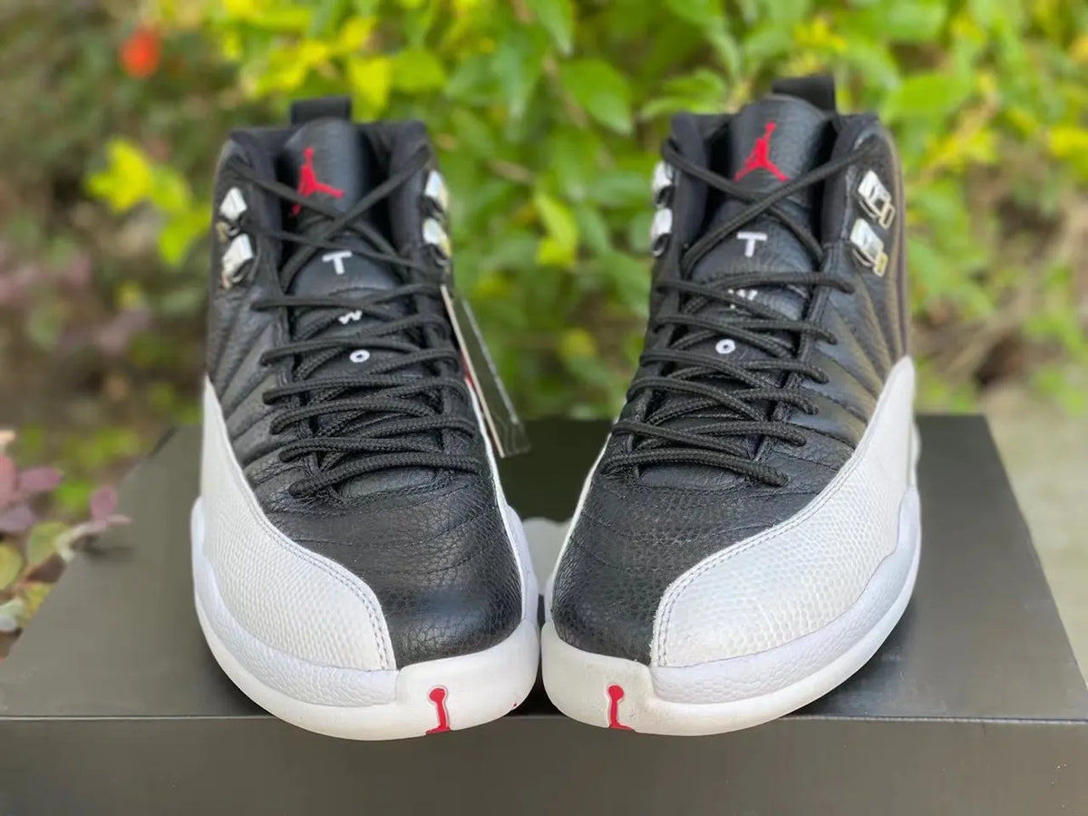 Air Jordan 12 Retro Black White - Hình 3