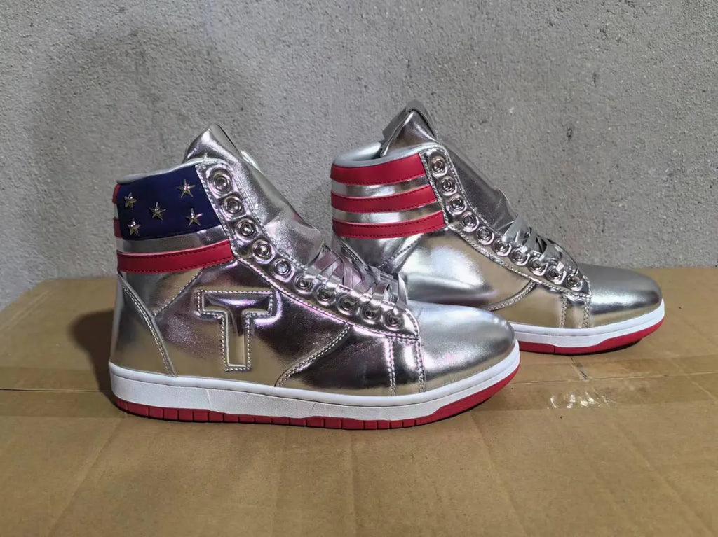 Top Star Silver Sneakers - Hình 2