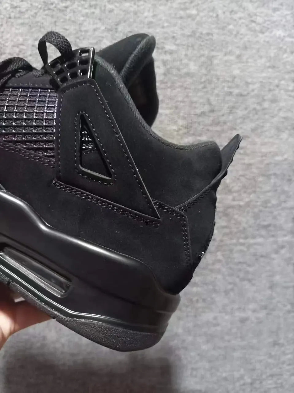 retro Air Jordan 4 Black Cat - Hình 8