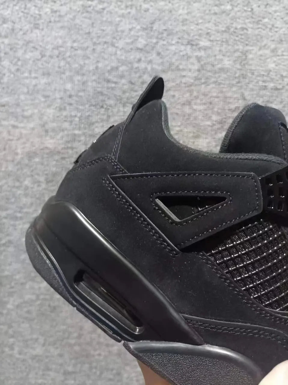 retro Air Jordan 4 Black Cat - Hình 7