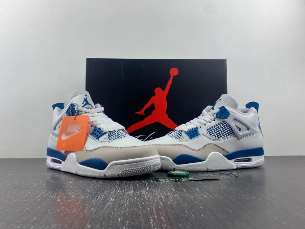 classic Air Jordan 4 Retro Military Blue - Hình 5