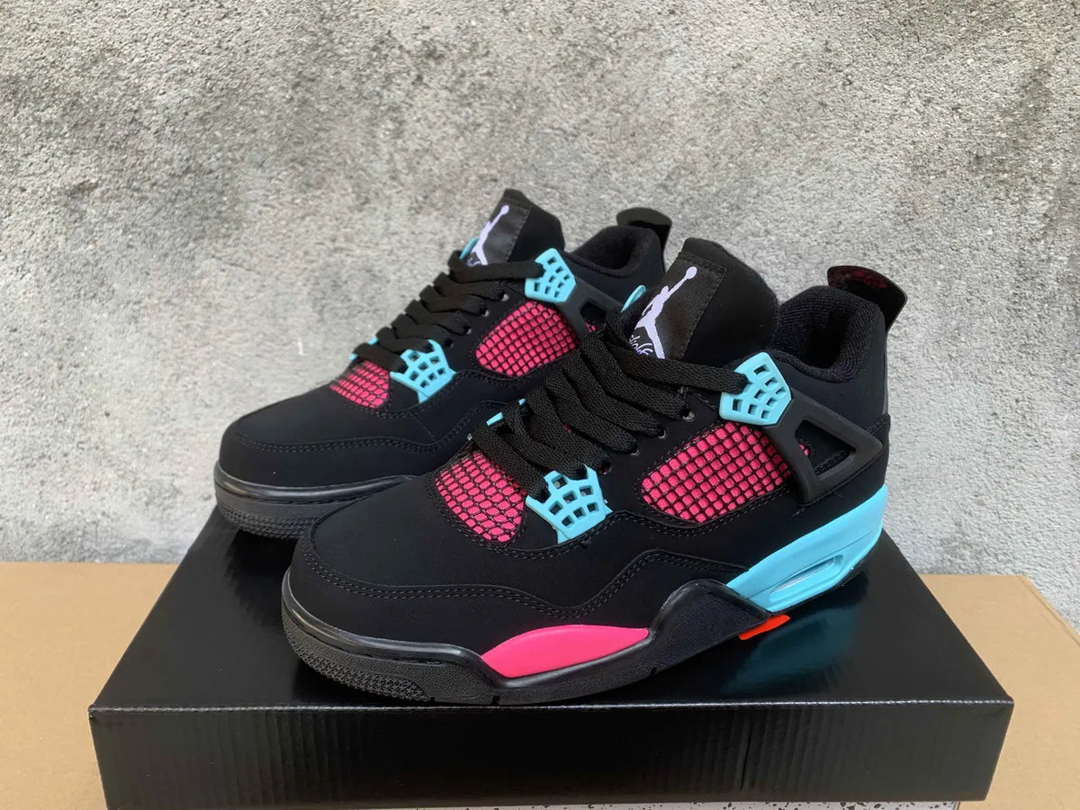 Jordan 4 Retro Black Vivid Pink