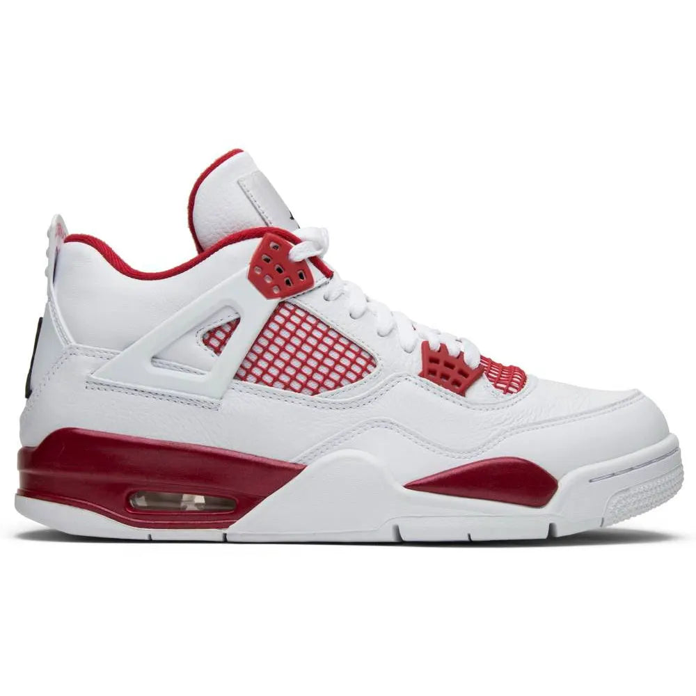 Jordan 4 Retro White Varsity Red