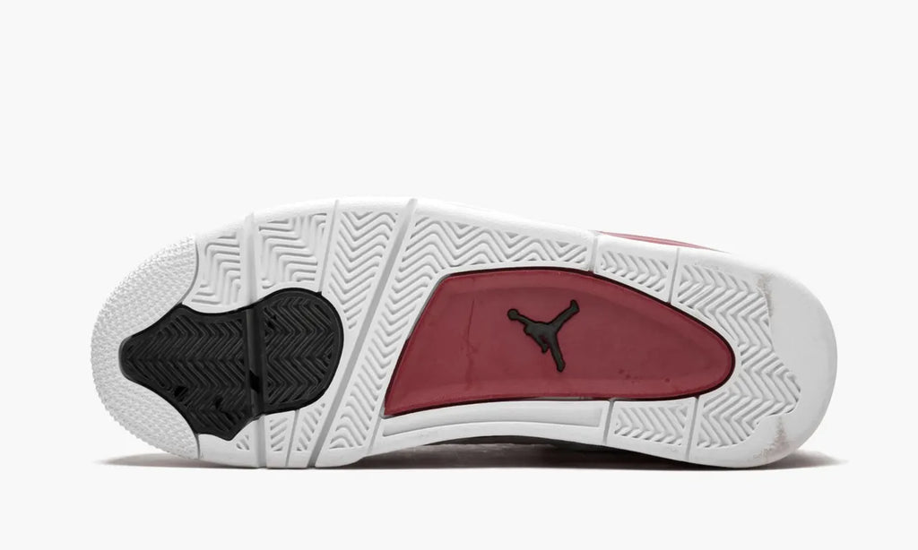 Jordan 4 Retro White Burgundy - Hình 6