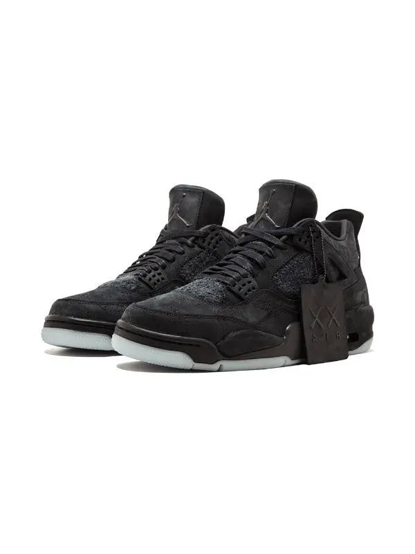 nike Air Jordan 4 Retro Black - Hình 2