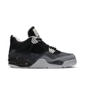 nike premium Air Jordan 4 Black Canvas