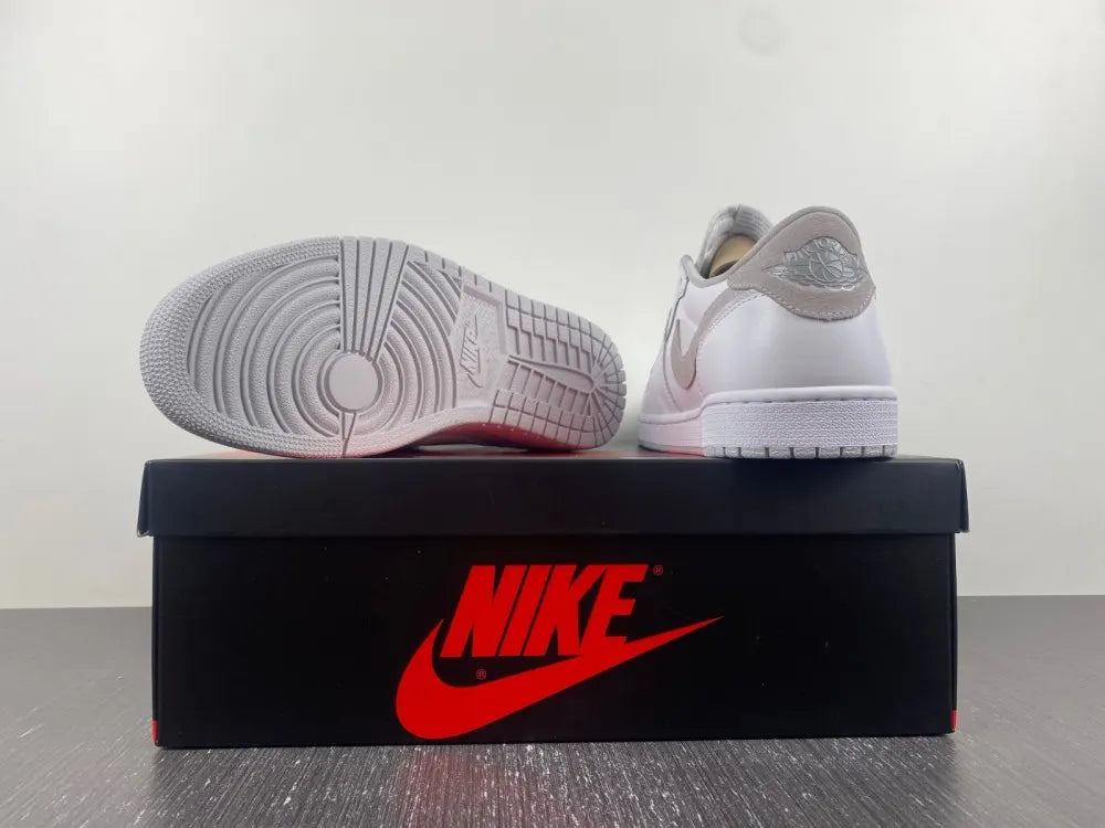Air Jordan 1 Low White Wolf Grey - Hình 8