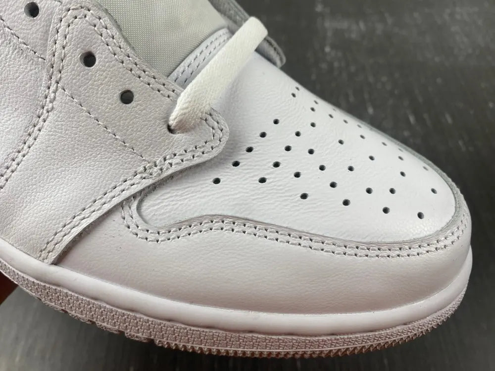 Air Jordan 1 Low White Wolf Grey - Hình 5