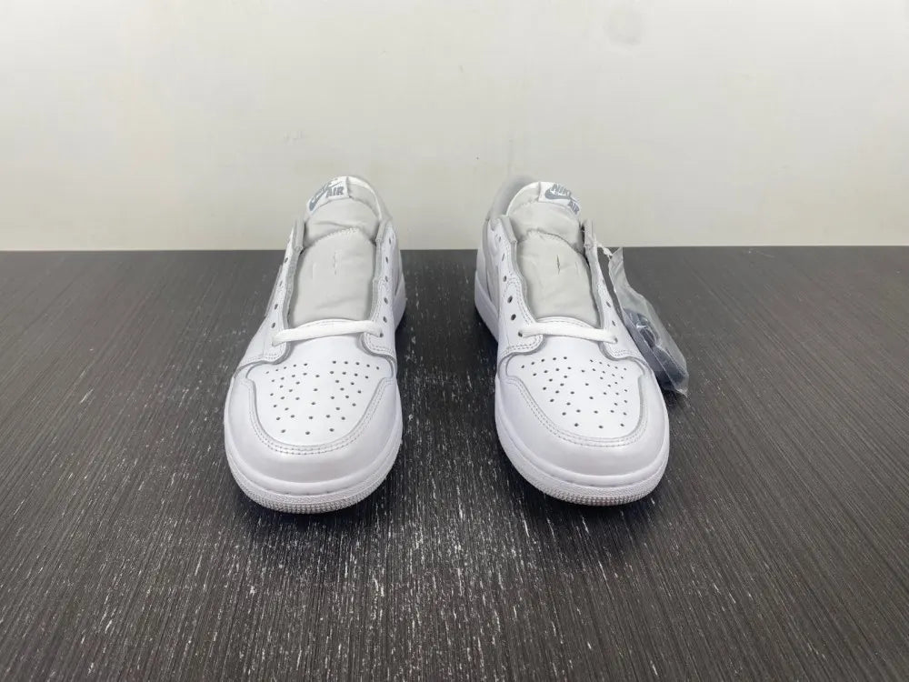 Air Jordan 1 Low White Wolf Grey - Hình 11
